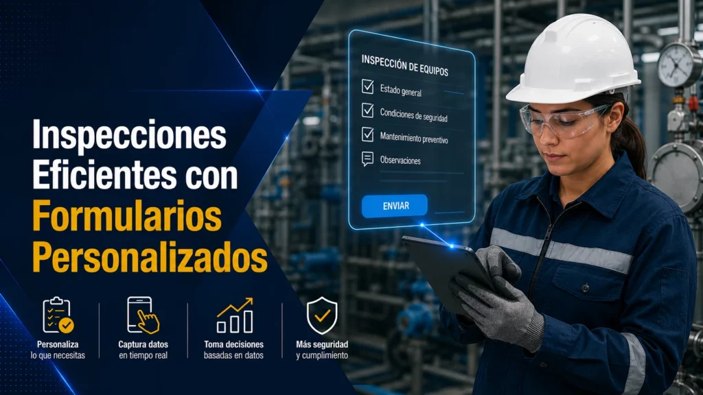 Inspecciones eficientes con formularios personalizados