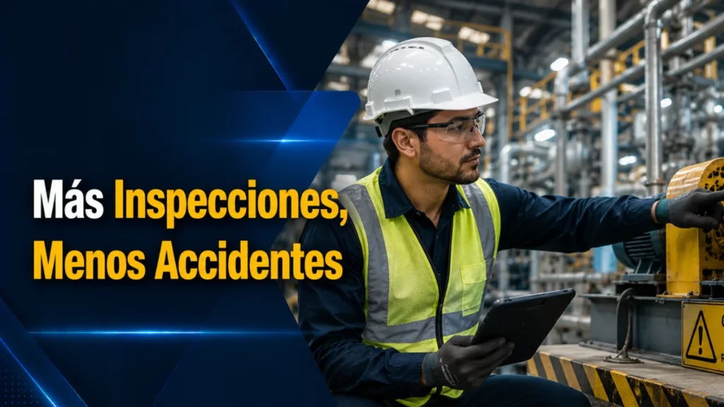 Más inspecciones, Menos accidentes