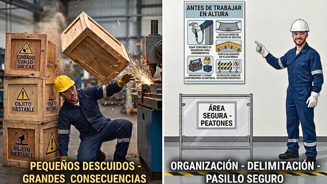 Cuidado con lo que cae: pequeños descuidos, grandes consecuencias