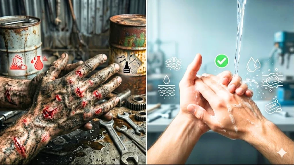 Manos Limpias, Trabajo Seguro: Protegiendo tu Piel, Protegiendo tu Vida